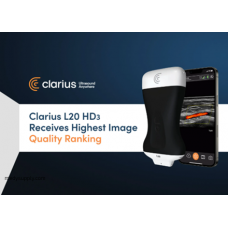 Clarius L20 HD3 Wireless Handheld Ultrasound Scanner-High Frequency Linear Probe for MSK, Dermatology & Aesthetics